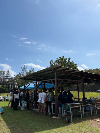 【黒島便り】4日間の停電復旧！修学旅行生をバーベキューでおもてなし